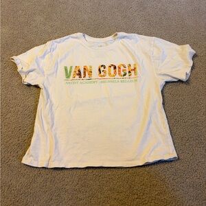 IML Van Gogh White Artistic Tee